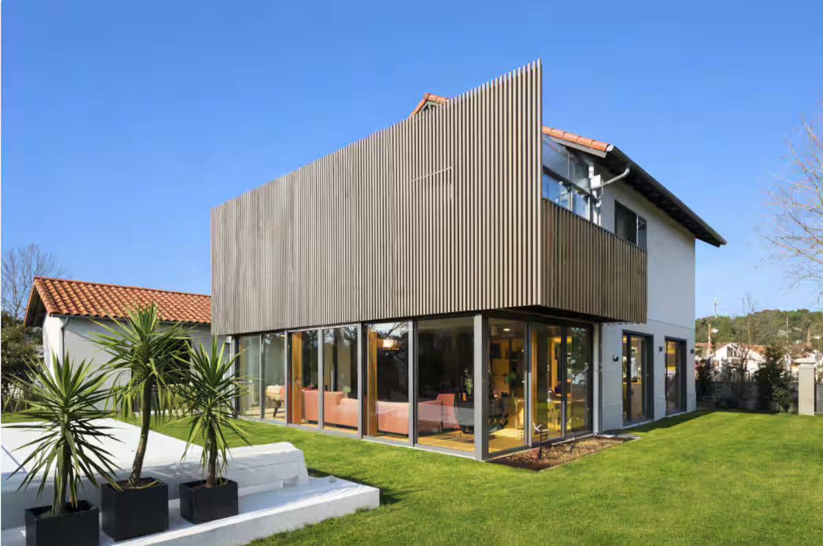 Villa contemporaine en bois à Capbreton