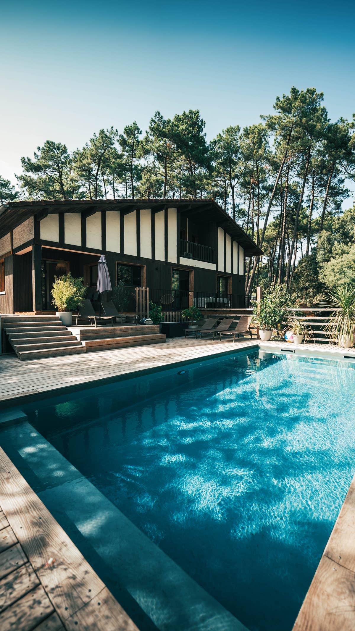 Villa avec piscine de la retraite de surf à Seignosse