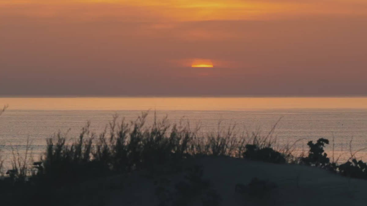 Load video: Session de surf filmée pendant une retraite Waved